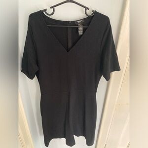 Olsen Europe v neck black dress